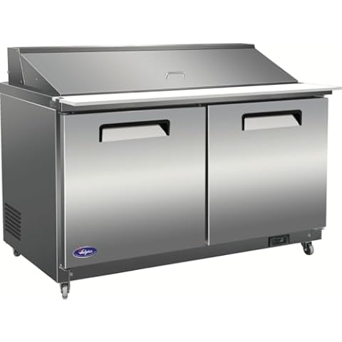 Valpro Megatop Sandwich Prep Table 61" 16 CU. FT. Model: VP60SM-HC Cover