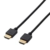 エレコム HDMI ケーブル 1m 4K × 2K対応 ブラック DH-HD14EB10BK