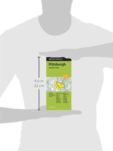 Rand Mcnally Pittsburgh, Pennsylvania Regional Map #TOP2