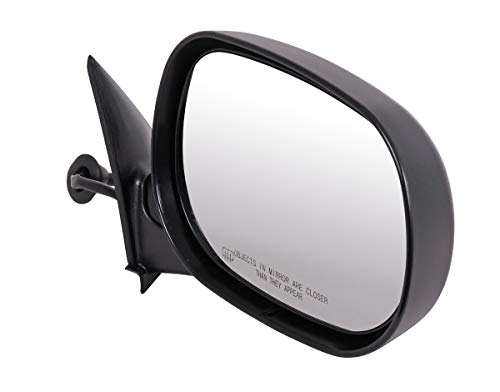 Espejo retrovisor – de memoria (02 hasta 08) calefactable ajustable (de plástico negro)