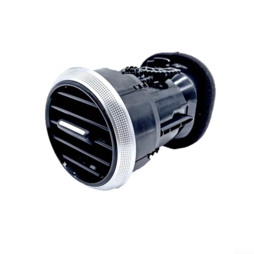 Ventilación de aire para salpicadero delantero, material ABS cromado negro OEM 8P0820901C pieza de repuesto para Audi A3 S3 8P 2008-2012