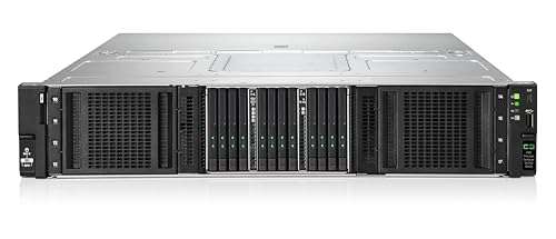Image of HPE ProLiant Compute DL340 Gen12 2U Rack Server - Intel Xeon 6505P 12-Core 2.20GHz, 64GB DDR5, 8SFF, MR408i-o 4GB Cache, 2x480GB SATA SSD, 2x1000W Titanium PSU, iLO 7