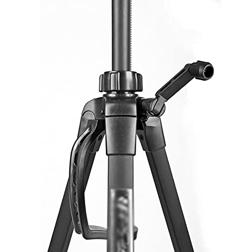 Tripié ajustable para soporte de proyector con soporte para celular, ligero, con bolsa de transporte y múltiples funciones miniatura 4