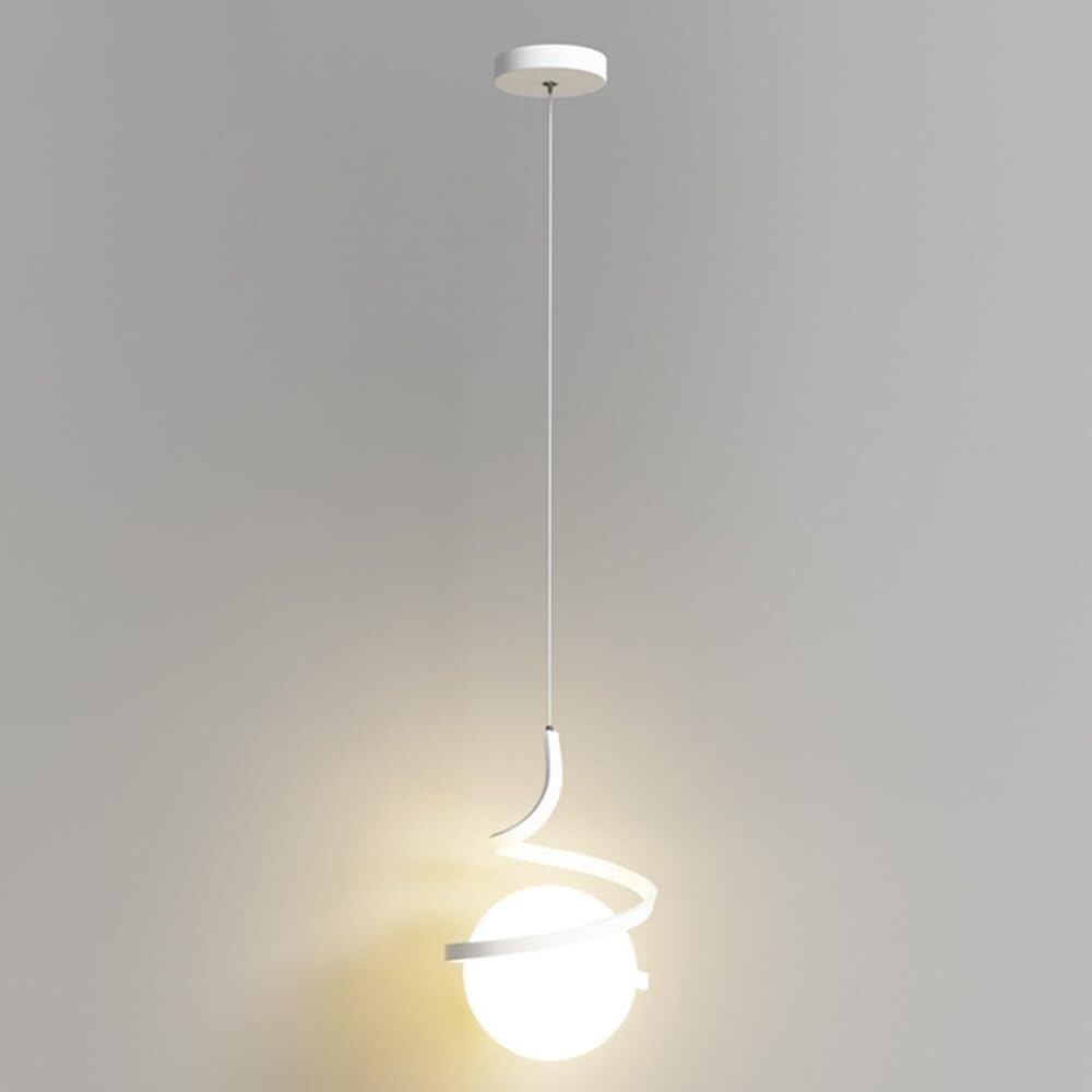 Lámpara de techo creativa de globo para iluminar barras de bar y cocina