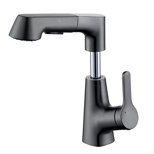 Robinets de lavabo télescopiques gris pour simplifier la routine maison