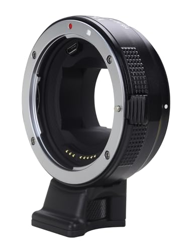 Lens Mount Adapter Auto Focus Lens Converters Compatible with Canon EF/EF-S Lens for Sony E Mount Mirrorless Cameras Series A9 A7R5 A7R4 A7R3 A7R2 A7R3A A7R4A A7M3 A7M2 A7R A7S2 A7S A7 and NEX Series