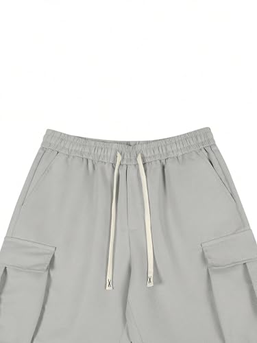 Image of Lymio Cargo for Men || Cotton Cargo Pant || Drawstring Waist Pant (Also Available in Plus Sizes) (137-140)