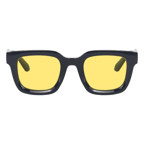 Image of Peter Jones Unisex Large Square UV /UB Protected Sunglasses (3803)