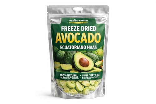 Freeze Dried Avocado Slices. Haas Ecuadorian Avocado Slieces Freeze Dried.