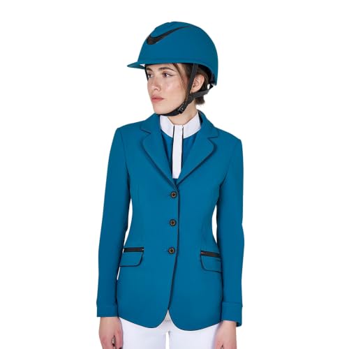 Equestro Competition Technical Fabric Woman Jacket XL Blue