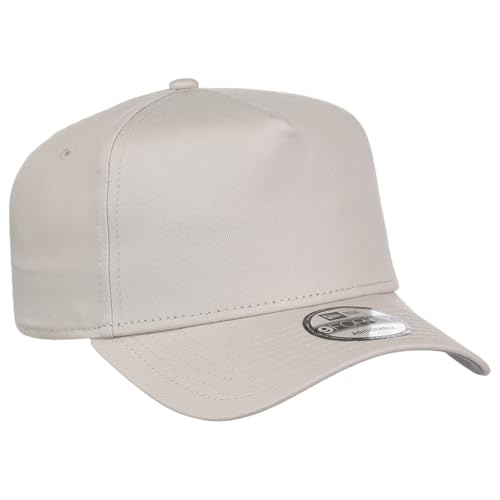 Image of New Era 9FORTY A-Frame Snapback - Blank Custom Cap with Performance Fit in Unique Color Options from The Icon of Sports and Streetwear Culture - Stone
