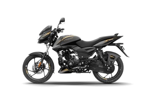 Image of Bajaj Pulsar 125 Disc C&G Ebony Black Gold DKL Booking for Ex-Showroom Price
