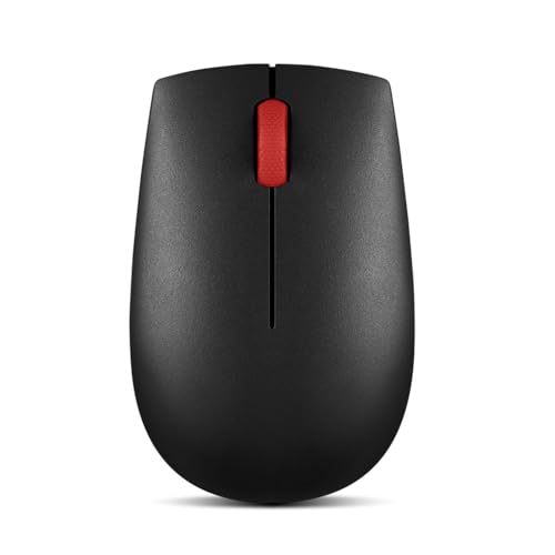 Lenovo Essential Souris Funk Optique Noir 3 Boutons 1000 dpi