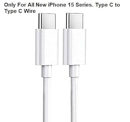 Image of Original 35W Dual PD 3.0 GaN USB-C Port Compact Power Adapter Plug Fast Wall Charger Adapter and Type- c Cable Compatible for iPhone 15 Charger, 15 Pro Max / 15 Plus, MacBook (DEC95)