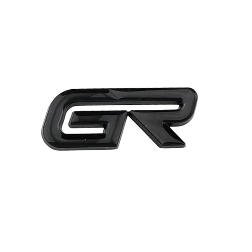 GRロゴバッジ車体リアトランクエンブレム ステッカーカースタイリング デカールアクセサリー用の86 C-HR ヤリス プリウス アクア ヴィッツ スープラ コペン RAV4 ノア マークX