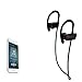 JTD Professional Wireless Bluetooth Headphones IPX6 Waterproof Sweat Proof Noise Cancelling Light-weight Headphones Bluetooth Earbuds Headset Earphones for Sports, designed to Stay in Ears