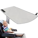 Generisch Flugzeugbett - Faltbares Kinderflugzeugbett Mit Flugzeugpedalen, Dehnungsfußkomfort Für Ausgangsreihe, Gang, Fenster, Schottersitze, Reise -Schlaflösung Für Kinder