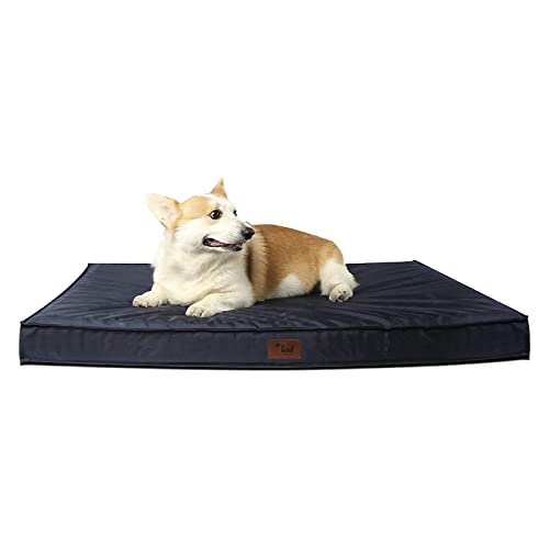 Outdoor-All-Weather-Dog-Bed-Waterproof-Dog-Bed-for-Medium-Dogs-Orthopedic-Egg-Foam-Pet-Bed-with-Washable-and-Removable-Durable-Oxford-Cooling-Cover