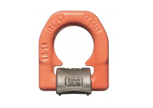 All Material HandlingC830X10M Lifting Hoist Ring, Weld-on Type, Single Base, 10 Ton