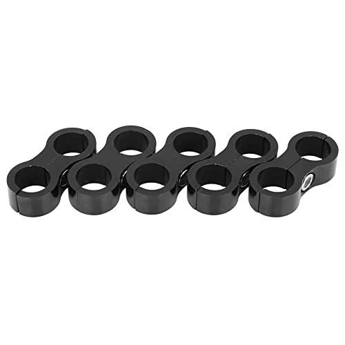 Conduite carburant AN8 X AUTOHAUX séparateur de tuyau aluminium agrafe auto 5pcs