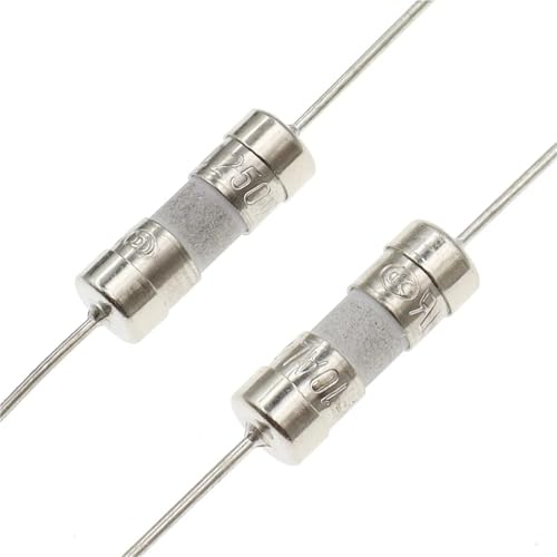 Fusible cerámico con cable de 3.6x10 mm para repuestos electrónicos 250V 3