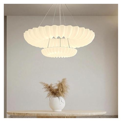 Lustre LED moderne D60CM à éclairage homogène pour décoration chambre