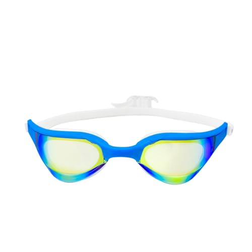 Lunettes Ultra Mirror Race Sharks bleu foncé natation course