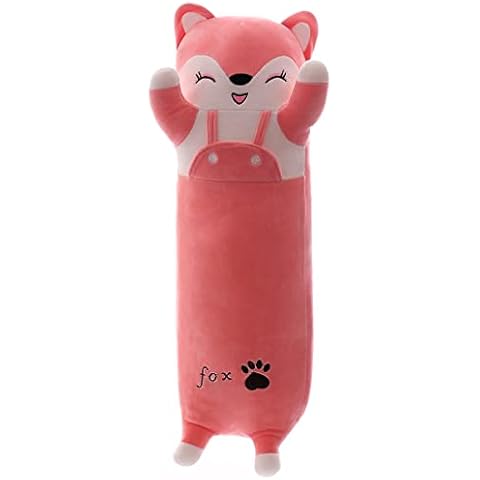 Cojín Largo de Peluche SNOWOLF Zorro 70 cm Cover