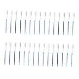 PENIKOKO 30 Stück Teiliges Einwegzahnbürsten Reisezahnbürste mit Weichen Borsten Ergonomischer Griff Leichte Tragbare Zahnbürsten für Hotel Reise und Täglichen Gebrauch