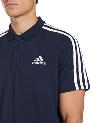 Adidas M 3s PQ PS, Polo Uomo, Legend Ink/White