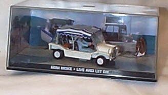 universal hobbies JAMES B0ND 007 live & let die mini moke film scene car 1:43 scale diecast model