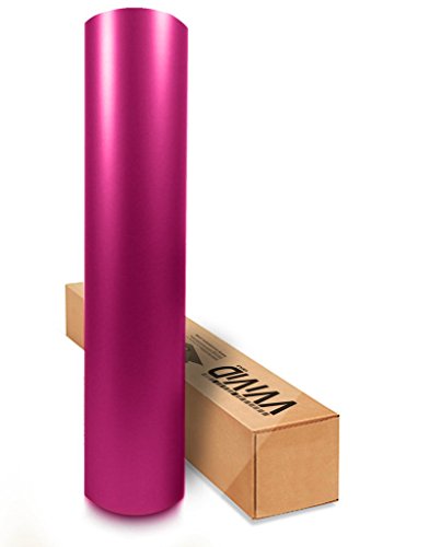 Image of VViViD XPO Matte Magenta Vinyl Wrap Roll with Air Release Technology (10ft x 5ft)