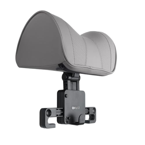 180 度調整可能な車の首枕通気性 Pu レザーヘッドレスト車の旅行と折りたたみフックデザイン U 字型ネック