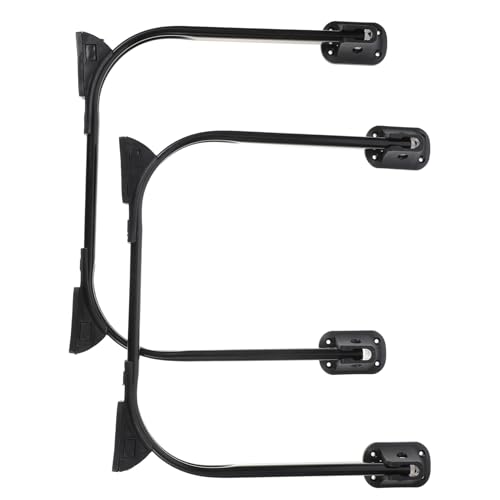 Toddmomy 2個 折りたたみ式ヘアピンテーブル脚 折畳み机足 属製家具用 薄型省スペース設計 耐久性多用途テーブル脚 ベッドサイド カウンター