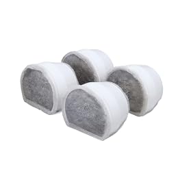 PetSafe Drinkwell Pet Fountain Replacement Carbon Filters, 4 Filters