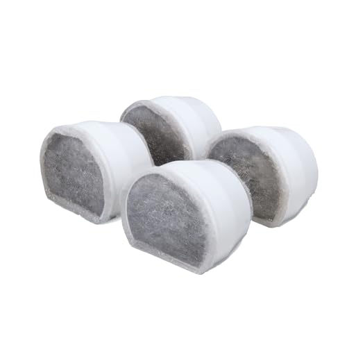PetSafe Drinkwell Replacement Carbon Filters Dog and Cat Ceramic Water Fountain Filters 4-Pack