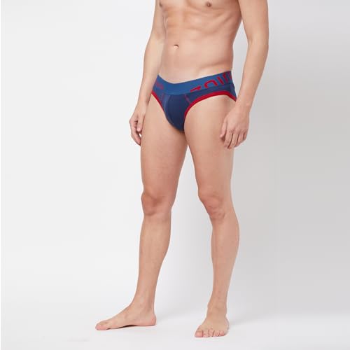Image of Zoiro Men's Brief | Soft Band | Soft No-Marks Elastic | Breathable Innerwear | Pack of 1 | Color May Vary