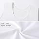 XUJI Binder Transgeder FTM Atmungsaktive Kompression Halb Brust Binder, W, 5XL