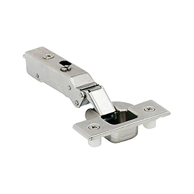 120 Degree Grass Tiomos Full Overlay, 42mm Screw Pattern, Press-in Soft Closing Cabinet Hinge F028138369228 (2 Pack)