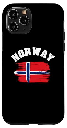 Norway National Flag Country Pride Roots Vintage Gift �X�}�z�P�[�X iPhone 11 Pro �p