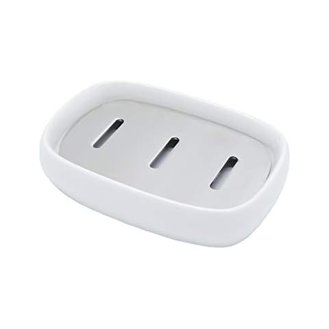 Lofekea Double Layer Ceramic Soap Dish Cover