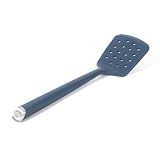 Calphalon Edge Silicone Flexible Slotted Turner - Navy Blue