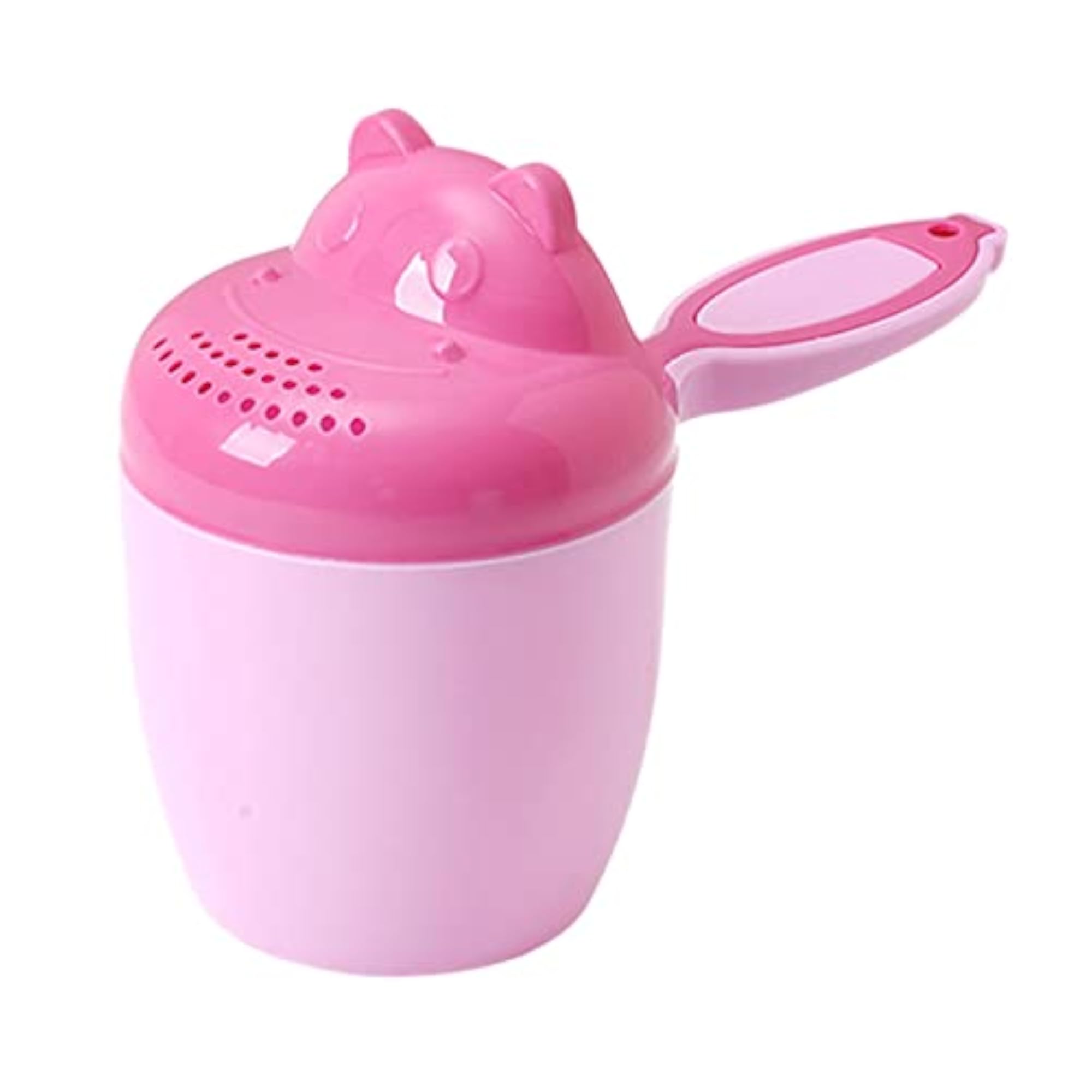 Bath Rinse Cup Shampoo Rinser for Kids, Pink