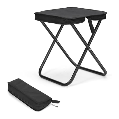 Tabouret de camping pliable et portable de 13,4 pouces pour jardin et pêche - 2