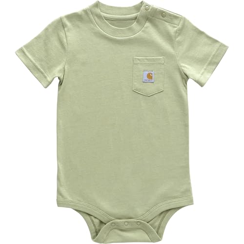 Image of Carhartt Unisex Baby, Short-sleeve Bodysuit Pocket T-shirt