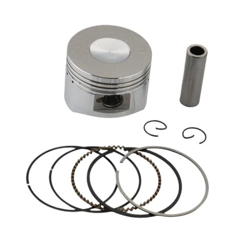 MJXACRLF 52. Kit de pistón de 4 mm para una Motocicleta de 110cc Compatible con C110 CD110 WS110 FORZA110 Modelos de 13 mm Tamaño del alfiler
