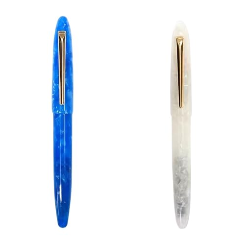 Stylo-plume cadeau élégant en acrylique avec plume fine iridium pour écriture