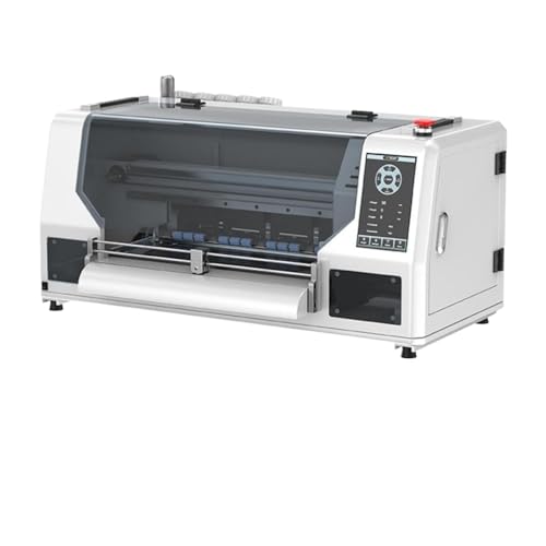 Impresora DTF, Cabezales de impresión duales XP600, Impresora de Transferencia Directa a película, máquina de impresión de Camisetas Compatible con Todas Las Impresiones Textiles(33CM DTF Printer2)