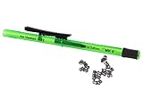 Air Venturi Pellet Pen, Holds 15 .22-Cal Pellets, Green