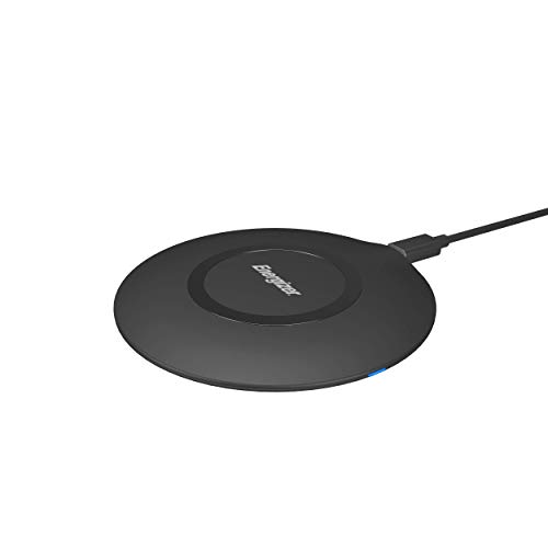 Image of Energizer WCP-105 15W Wireless Charging Pad with Non-Slip Design, Fast Charge for Qi-Compatible Devices, 7.5W for iPhone, 10W for Android, 15W for Huawei, Samsung, LG & More